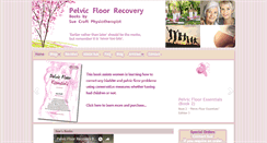 Desktop Screenshot of pelvicfloorrecovery.com