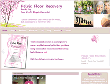 Tablet Screenshot of pelvicfloorrecovery.com